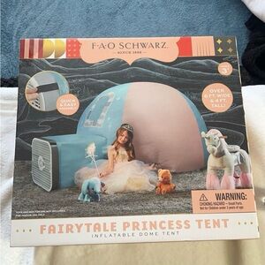 Fao Schwarz Inflatable Dome Princess Toy Tent